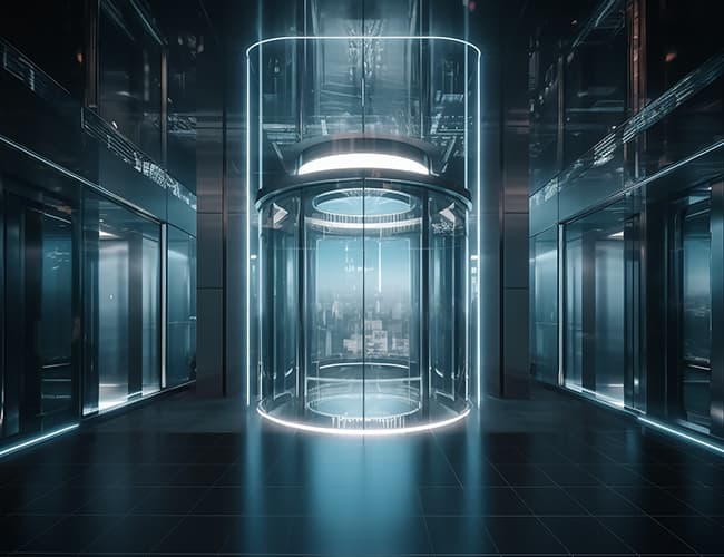 Panoramic elevator 1