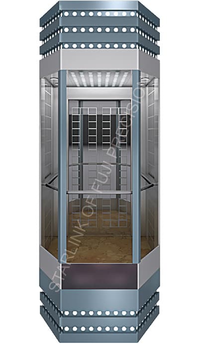 FUJI precision beautiful observation elevator 8